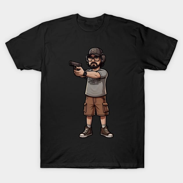 Tactical Man T-Shirt by Rawlifegraphic